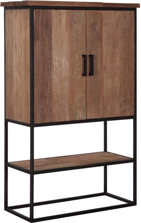 DTP Home Cabinet Beam small 2 doors open rack 140x90x40 cm recyc...