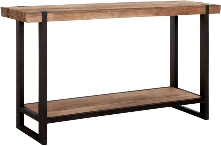 DTP Home Console table Beam 78x140x40 cm 6 cm recycled teakwood top