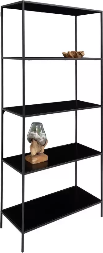 Parya HOME Vita Legplank met zwart frame 80x36x170 cm