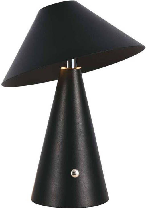 V-tac VT-1051-B Zwarte oplaadbare tafellampen IP20 3W 200 Lumen 3IN1 - Foto 1