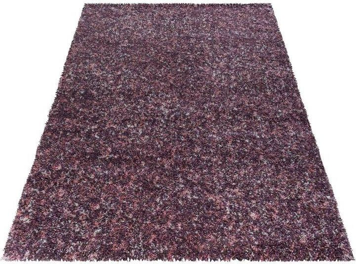 Flycarpets Lorium Vloerkleed 160x230 cm Roze Paars Cream- Hoogpolig