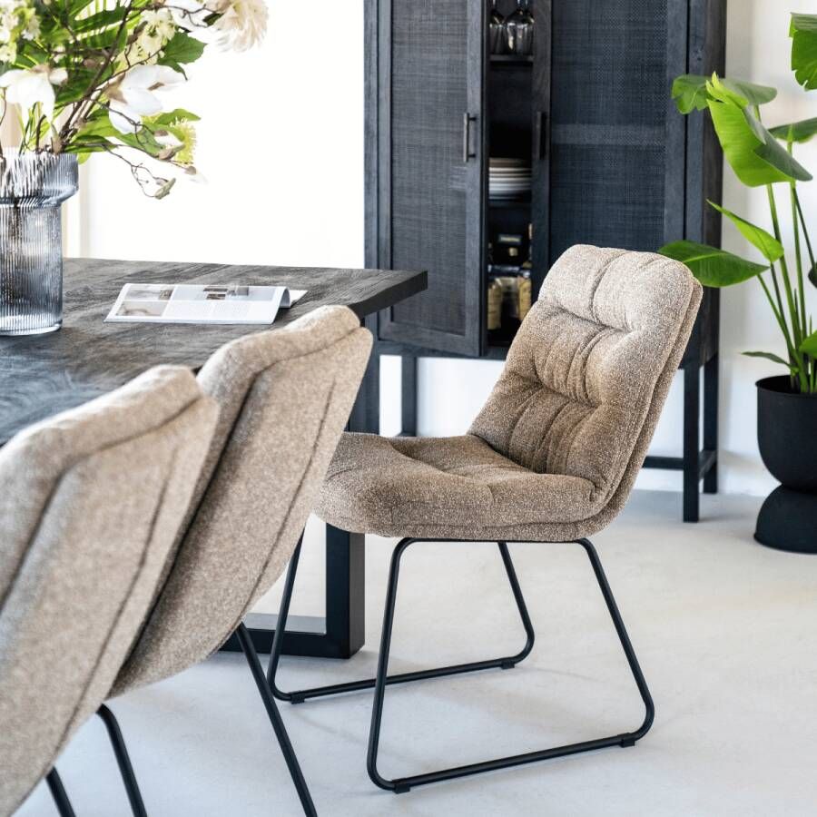 HUUS Stoel Danica Topkwaliteit stoel Zitting is gemaakt van Metaal 52x69x86 cm