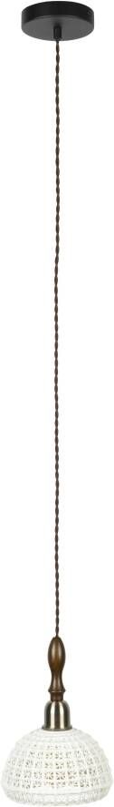Dutchbone Hanglamp Poppy Keramiek 19cm Wit