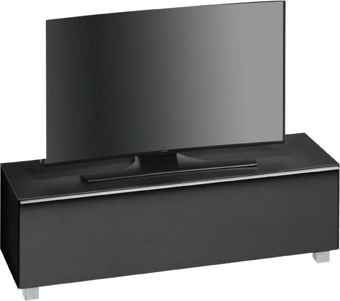 Bermeo Tv meubel Fristi 140 cm breed Zwart