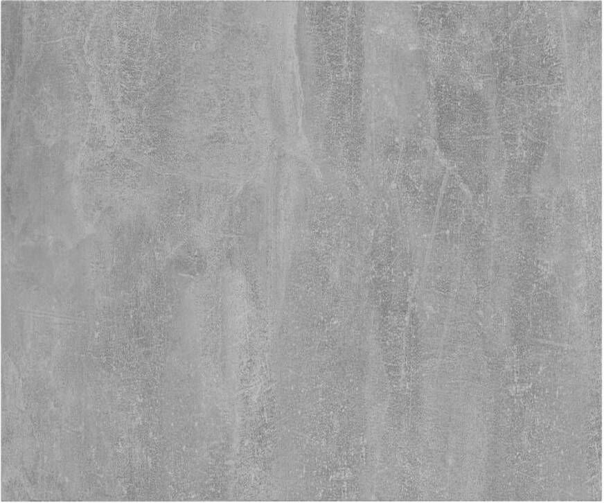 VIDAXL Wandschappen 4 st 60x50x1 5 cm bewerkt hout betongrijs - Foto 1