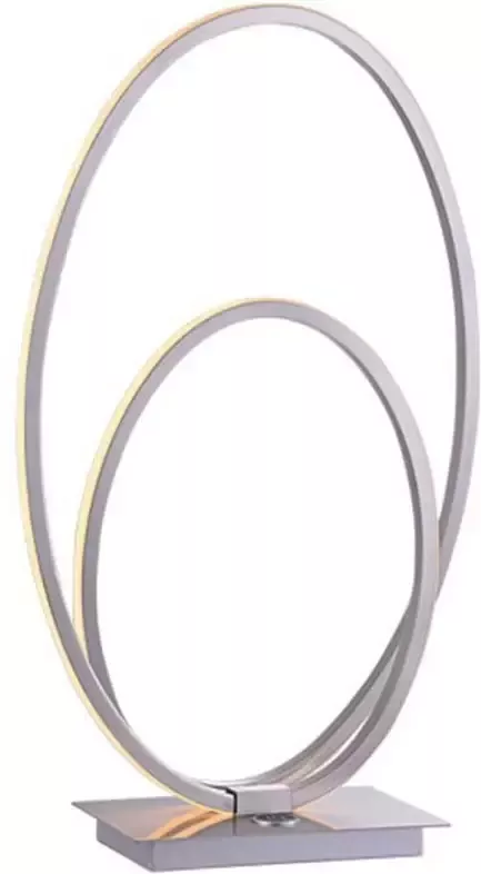 Freelight Tafellamp Ophelia Oval Led RVS 42cm