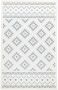Flycarpets Algarve Buitenkleed Creme Grijs Laagpolig Tuinkleed Tuintapijt Vloerkleed Buiten Binnen 80x150 cm - Thumbnail 1