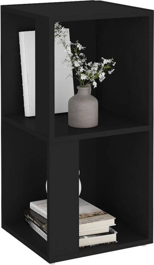 VIDAXL Hoekkast 33x33x67 cm bewerkt hout zwart - Foto 4