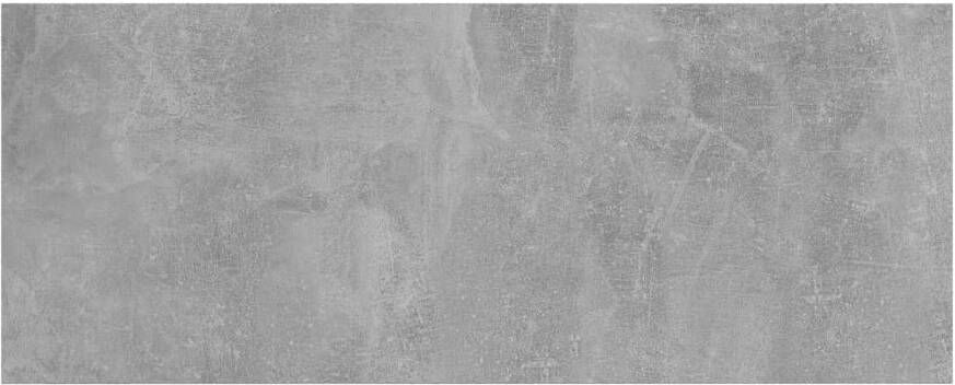 VIDAXL Wandschappen 4 st 100x40x1 5 cm bewerkt hout betongrijs - Foto 2