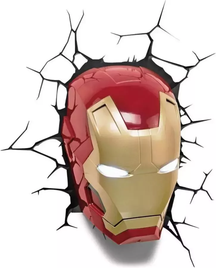 3DLightFX Marvel Iron Man 3D LED Light - Foto 1