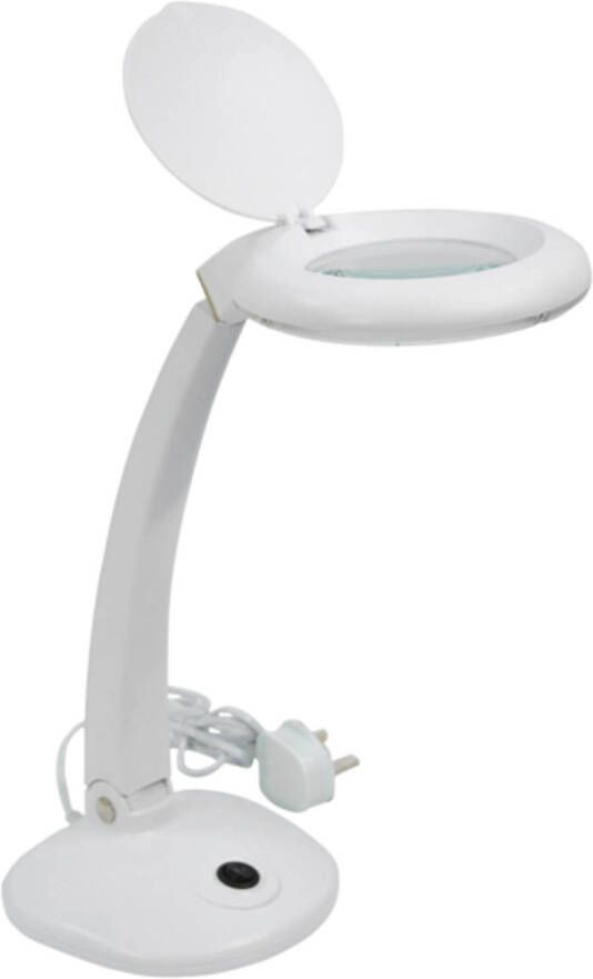 Aidapt Loeplamp staande met LED en 4 vergrootglas