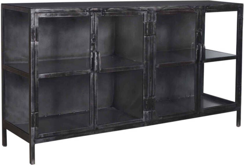 AnLi Style Dressoir Rift metal 4 deuren