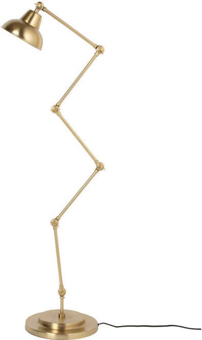 Housecraft Living Housecraft Xavi Vloerlamp Staande Leeslamp Goud