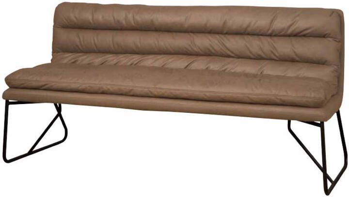 AnLi Style Tower living Toro bench 185 Cabo 387 Taupe (uitlopend)