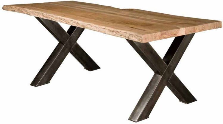 AnLi Style Tower living Xabia Tree-trunk dining table 180x90 top 4