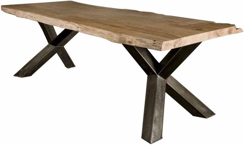 AnLi Style Tower living Yunta Tree-trunk dining table 220x100 top 6 3