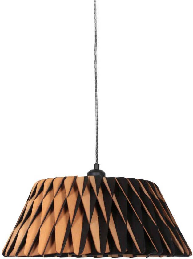 Anne Lighting Anne Light and home hanglamp Maze naturel hout 46 cm E27 fitting 3490BE - Foto 1