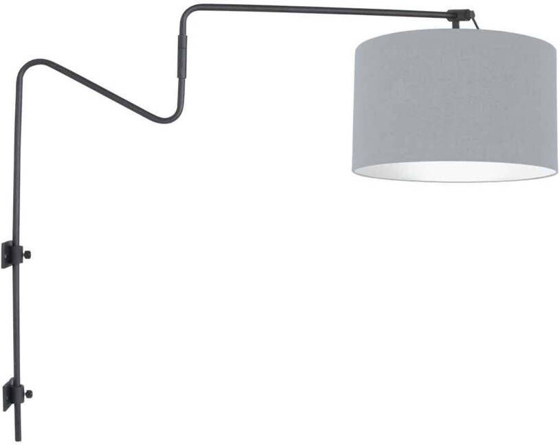 Anne Lighting Anne Light and home wandlamp Linstrøm zwart metaal 3949ZW