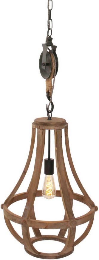 Anne Lighting Anne Light & home Hanglamp liberty bell 1349be beige - Foto 1