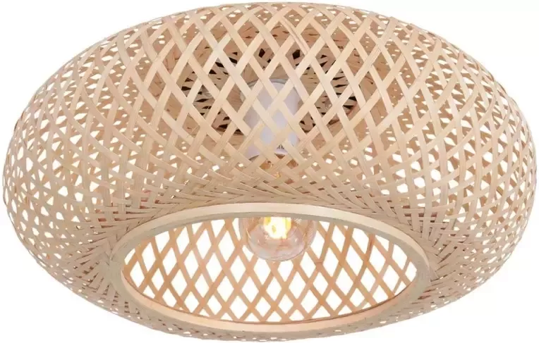 Anne Lighting Anne Light & home Plafondlamp Maze Ø 42 cm bamboe beige - Foto 1