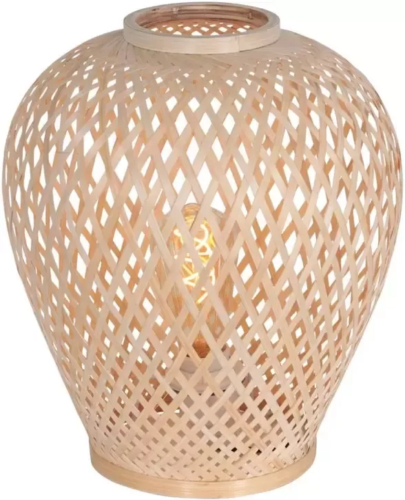Anne Lighting Anne Light & home Tafellamp Maze H 30 cm Bamboe beige - Foto 1