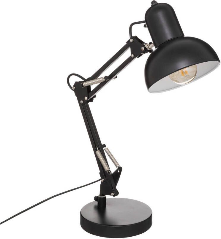 Atmosphera Tafellamp bureaulampje Design Light Classic zwart H56 cm Bureaulampen - Foto 1