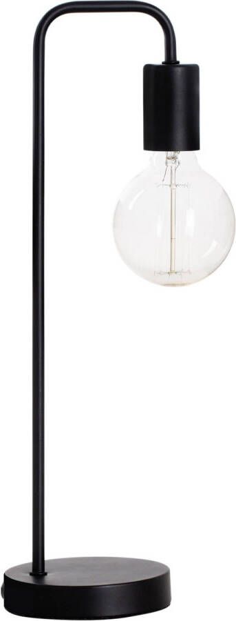 Atmosphera  Tafellamp bureaulampje Design Light metallic zwart H46 cm Bureaulampen - Foto 1