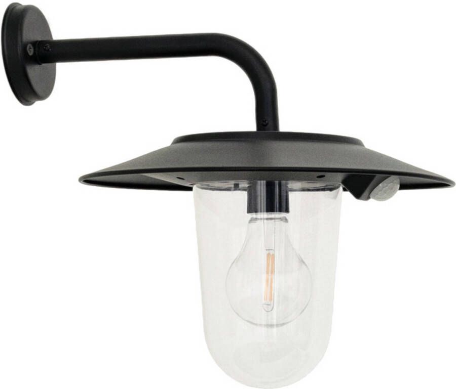 Basic Solar Stallamp Met Bewegingssensor Wandlamp Buitenlamp