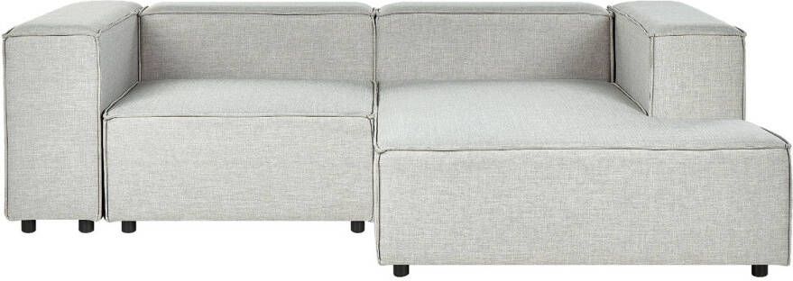 Beliani APRICA Modulaire Sofa-Grijs-Linnen - Foto 1