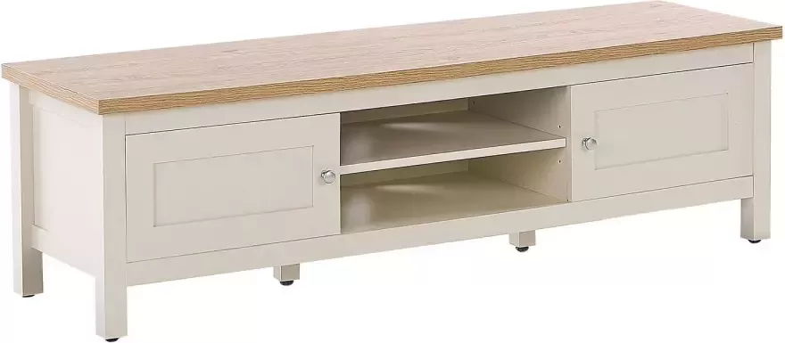 Beliani ATOCA TV-meubel lichte houtkleur MDF