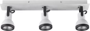 Beliani Baro Plafondlamp-wit-ijzer