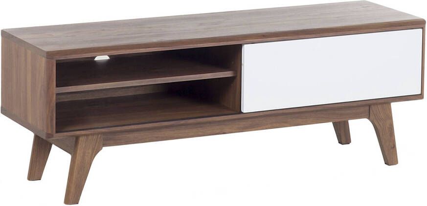 Beliani BUFFALO TV-meubel donkere houtkleur MDF