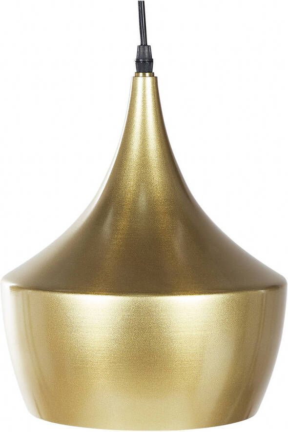 Beliani FRASER Hanglamp Goud Staal
