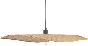 Beliani GALANA Hanglamp-Lichte houtkleur-Bamboehout