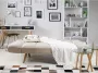 Beliani INGARO Slaapbank 3-zits beige Kunststof - Thumbnail 1