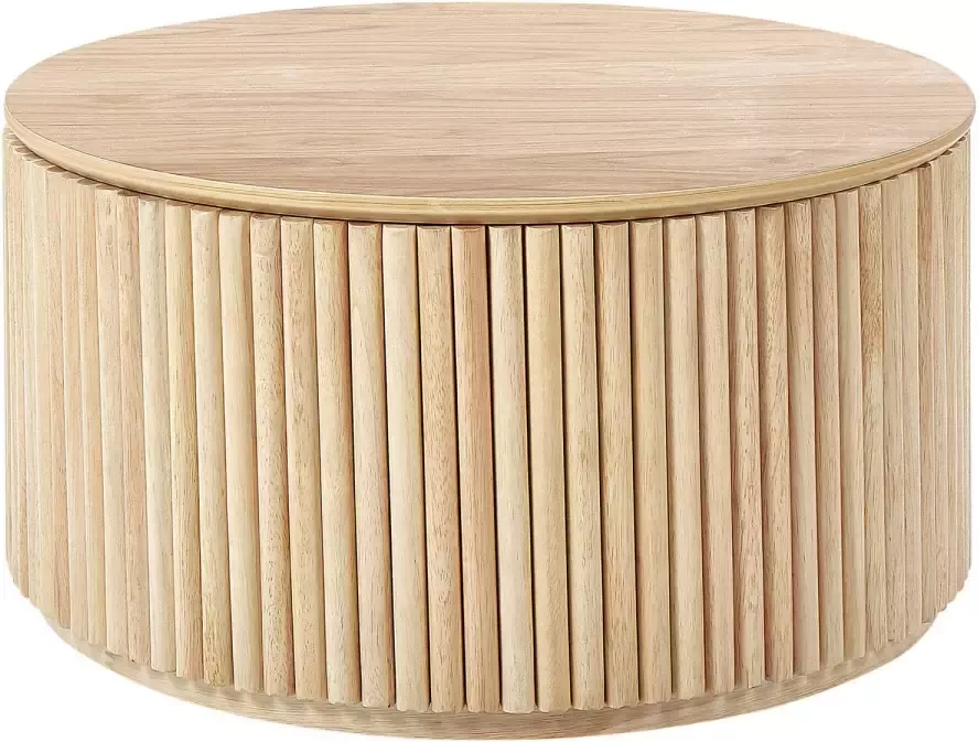 Beliani KIRKWOOD Salontafel Lichte houtkleur MDF