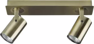 Beliani Klip Plafondlamp-messing-metaal