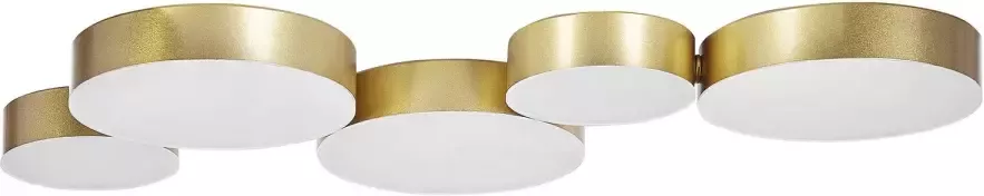Beliani LUGA Plafondlamp-Goud-IJzer