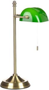 Beliani MARAVAL Tafellamp-Groen-Glas