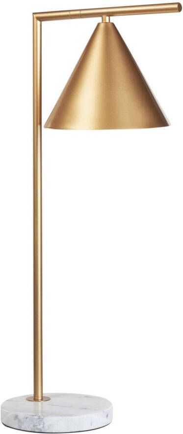 Beliani MOCAL Tafellamp-Goud-IJzer - Foto 1