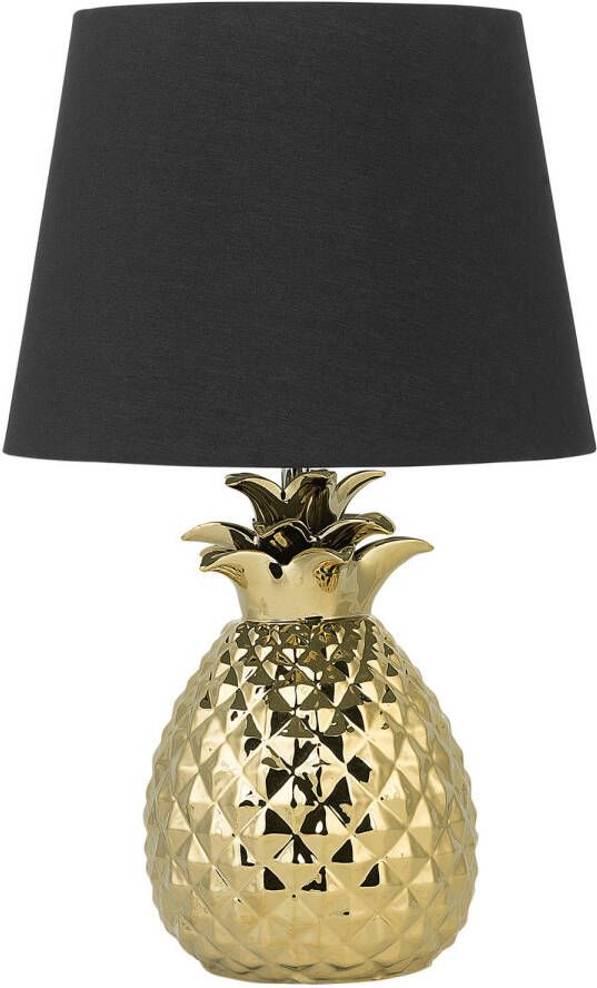 Beliani Pineapple Kinderlamp-zwart-keramiek - Foto 1