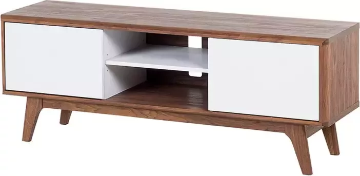 Beliani ROCHESTER TV-meubel-donkere houtkleur-MDF