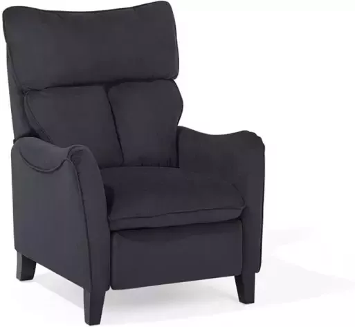 Beliani ROYSTON TV-fauteuil-Grijs-Polyester - Foto 1