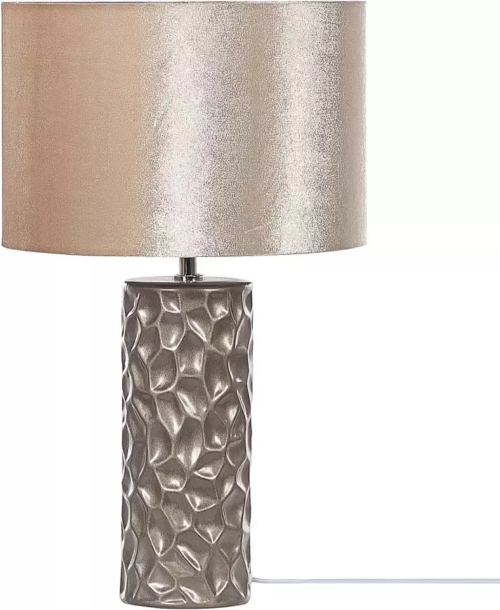 Beliani Sankuru Tafellamp-beige-keramiek
