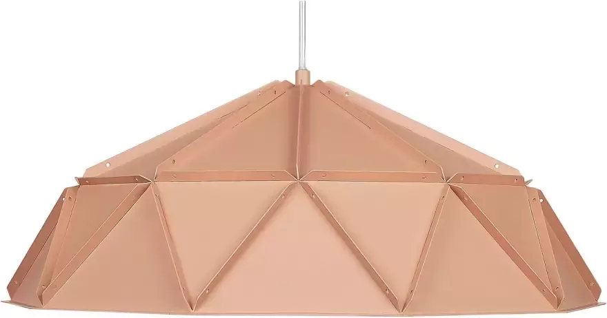 Beliani SENIA Hanglamp Roze Metaal