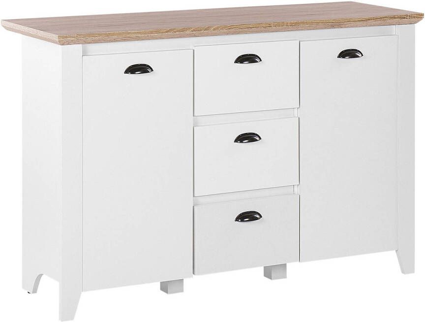 Beliani STAMFORD Sideboard Wit Vezelplaat