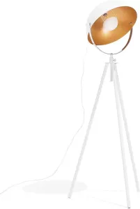Beliani THAMES Staande lamp-Wit-Metaal