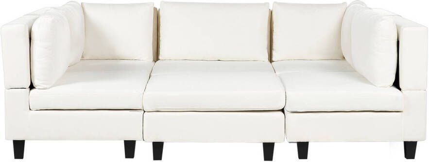 Beliani UNSTAD Modulaire Sofa-Zwart-Polyester