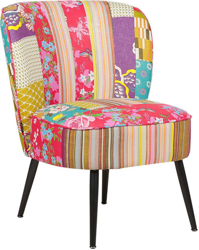 Beliani VOSS Fauteuil-Multicolor-Polyester