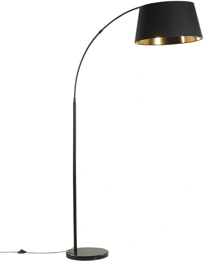 Beliani YABUS Staande lamp-Zwart-Metaal